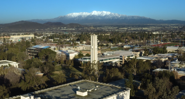 Aerial view of campus 
